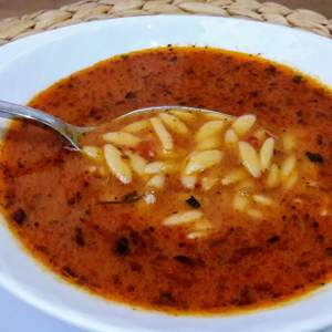 Arpa şehriye çorbası image